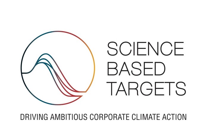 Logo van het Science Based Targets initiatief