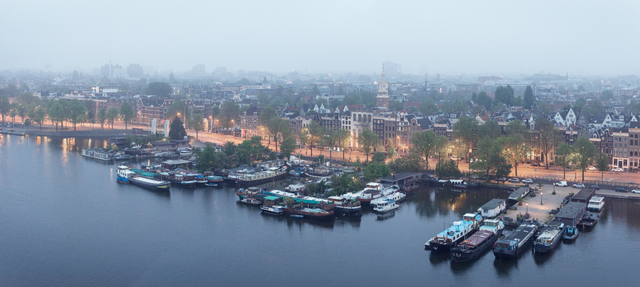 Panorama van Amsterdam
