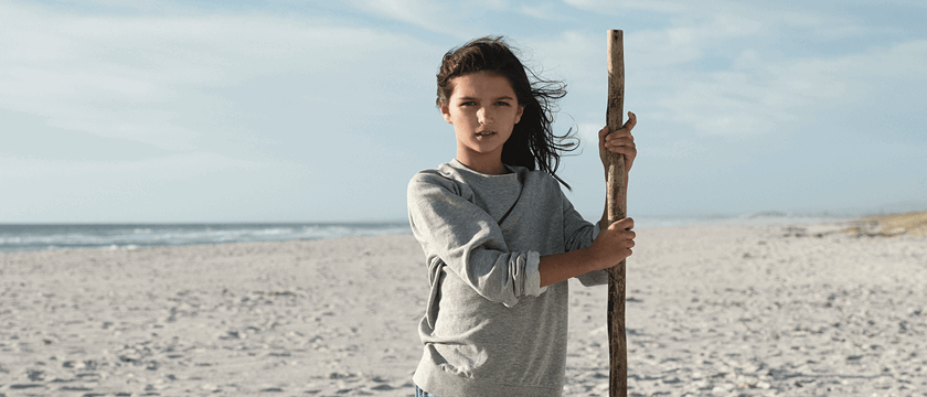 Meisje op strand  | Vattenfall Energie