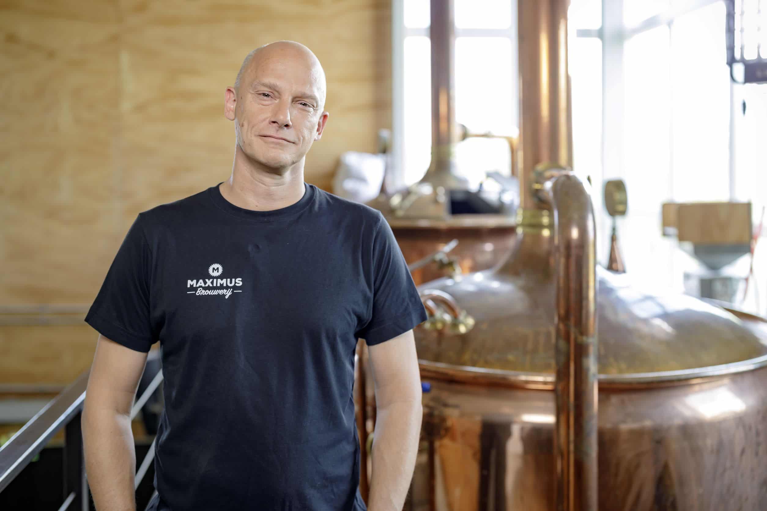Ondernemer Ewald van Brouwerij Maximus