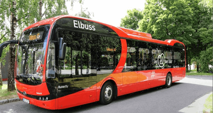 Foto van Elbuss uit de busvloot van Oslo
