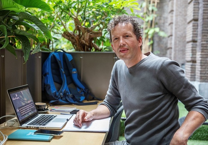 Joost Wouters, oprichter van The Seaweed Company, is zo’n Klimaatondernemer