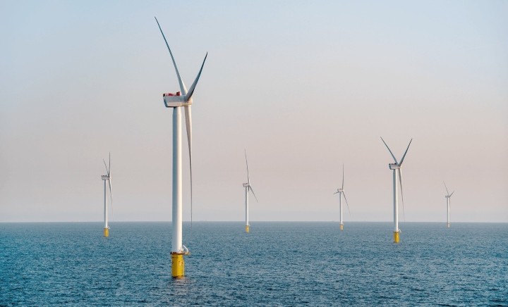 Windmolens op zee
