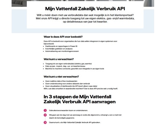 Verbruiksgegevens automatisch ophalen
