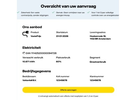 VastePrijs-contract eenvoudiger verlengen