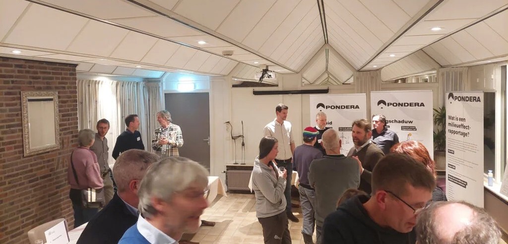 Informatieavond windpark was druk bezocht