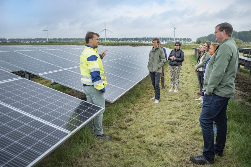 Rondleiding op Energiepark Haringvliet Zuid