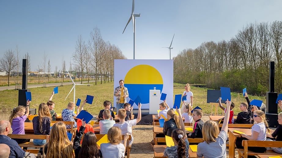 Opening windpark Moerdijk