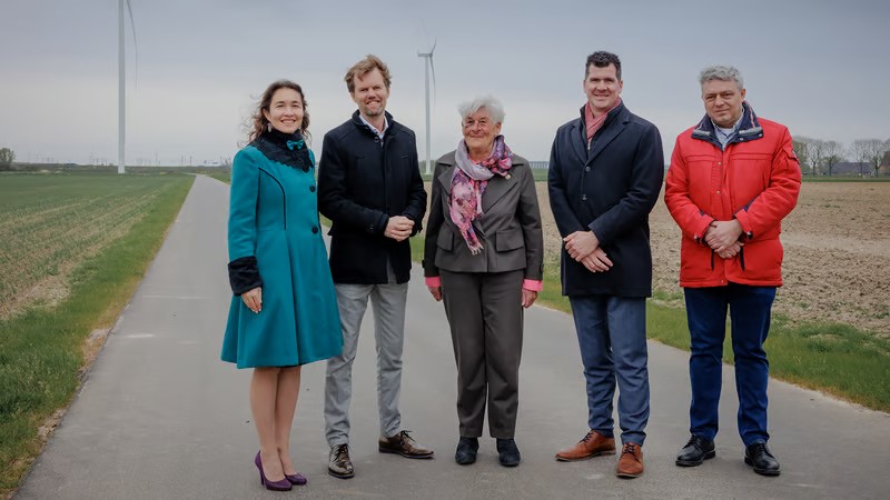 Opening windpark Klaverspoor