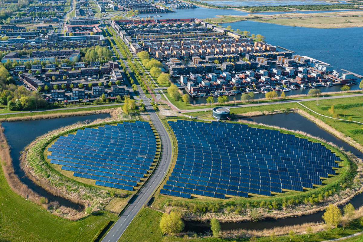 Zonne-eiland Almere