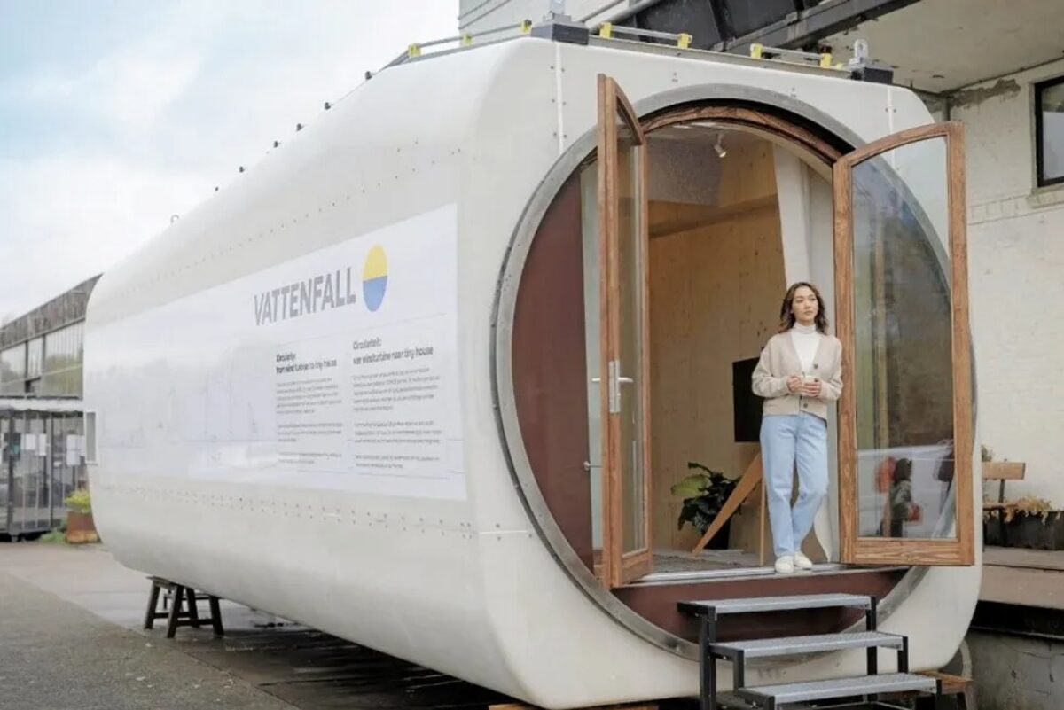 Tiny house van Vattenfall