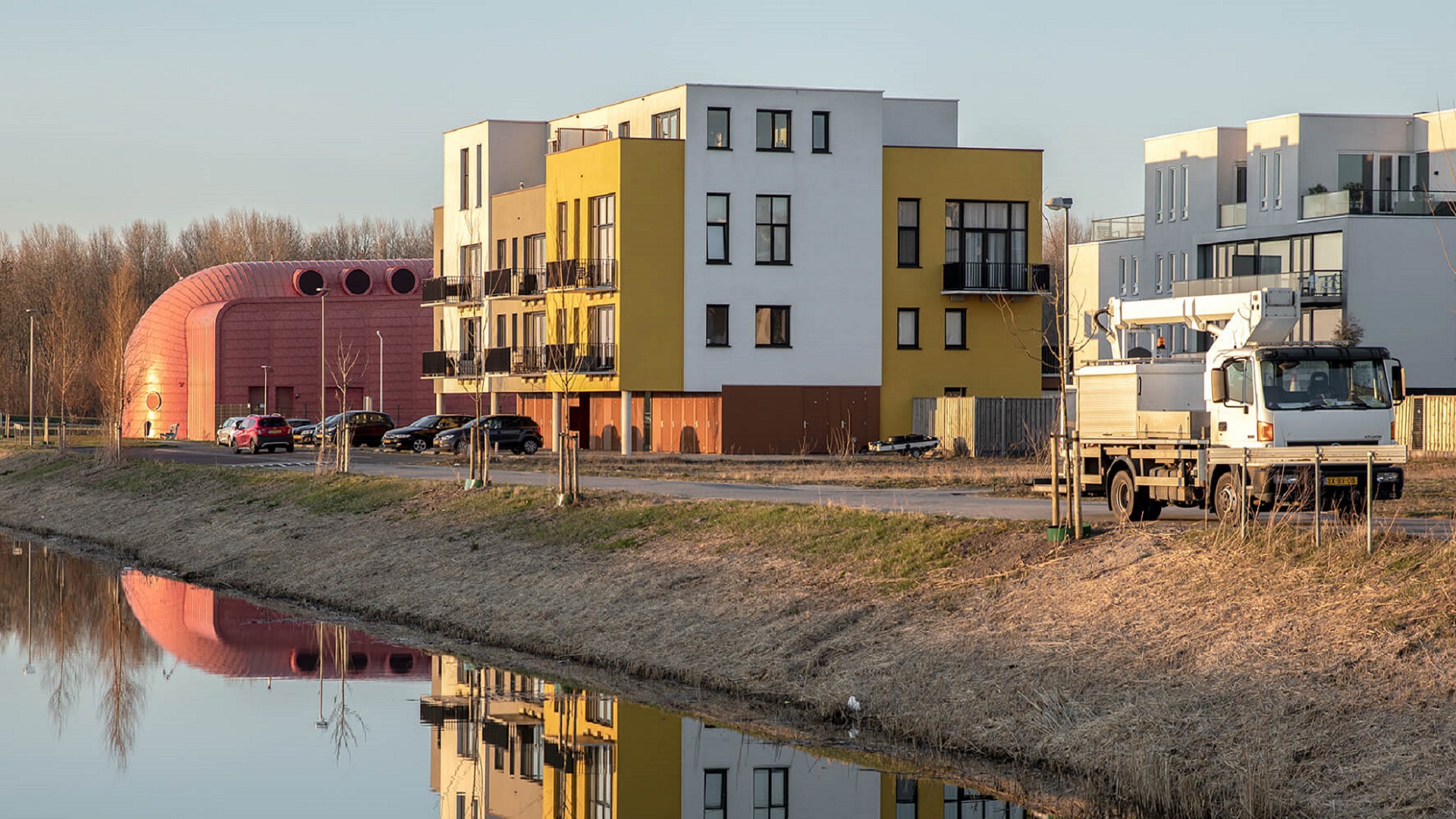 Het Warmte Overdracht Station in Almere Poort