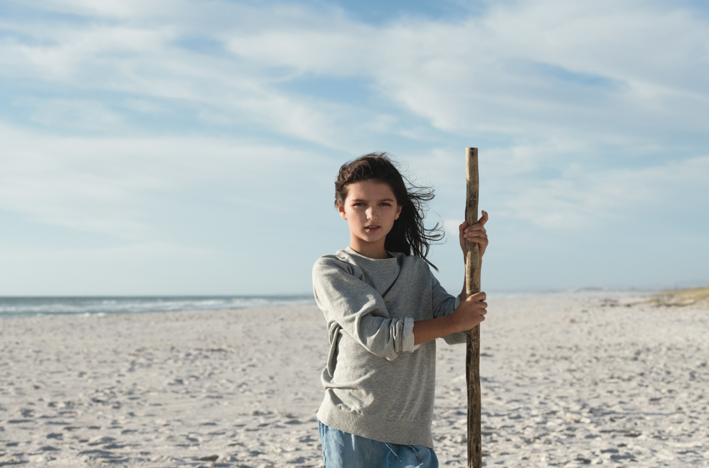 Meisje op het strand | Vattenfall