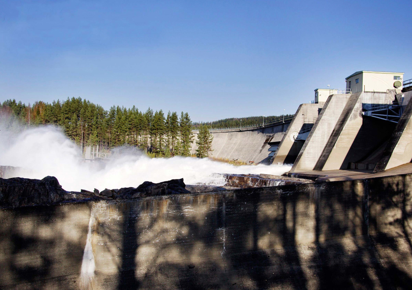 Waterkrachtcentrale van Vattenfall