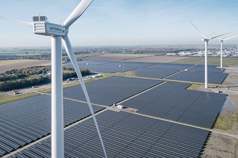 Hybride wind- en zonnepark | Vattenfall over Groene Powerdeal XL Zakelijk